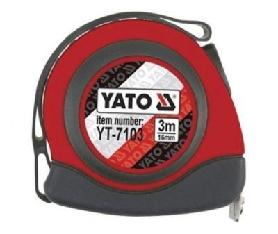 Yato Metr svinovací 3 m x 16 mm autostop YT-7103