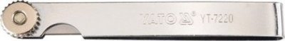 Yato Měrka na spáry 100 x 10 mm 17 ks YT-7220