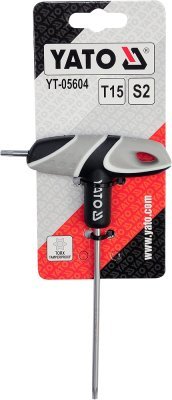 Yato Šroubovák T TORX s otvorem T15 YT-05604