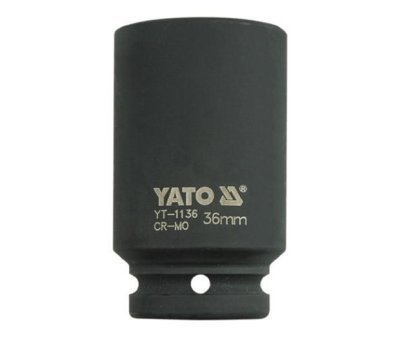 Yato Nástavec 3/4" rázový šestihranný hluboký 36 mm CrMo YT-1136