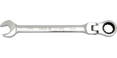 Yato Klíč očkoplochý ráčnový 18 mm s kloubem YT-1684