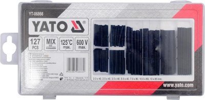 Yato Bužírky smršťovací sada 127 ks YT-06866