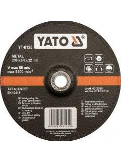 Yato Kotouč na kov 230 x 22 x 6,0 mm YT-6125