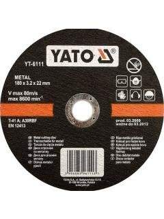 Yato Kotouč na kov 230 x 22 x 3,2 mm YT-6112