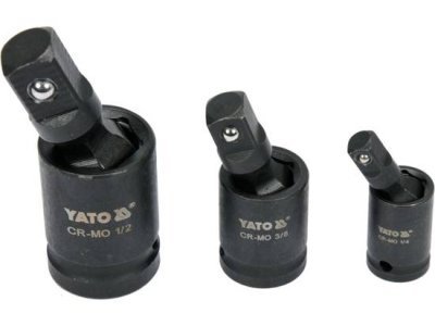 Yato Sada rázových kloubů 1/4" 3/8" 1/2" YT-10643
