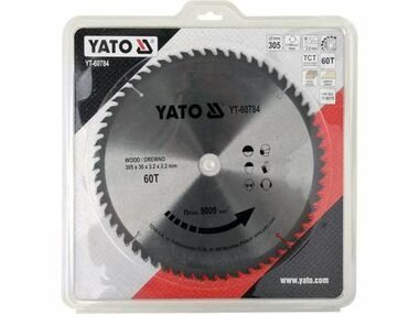 Yato Řezný kotouč na dřevo 60T 305x30mm YT-60784
