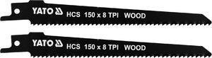 Yato Pilové listy HCS 150mm 8TPI 2ks YT-33923
