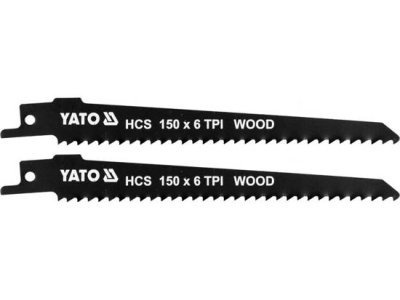 Yato Pilové listy HCS 150mm 6TPI 2Ks YT-33922