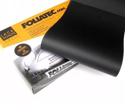 Foliatec 3415 3D černá matná ochranná fólie na auto 165 x 17 cm
