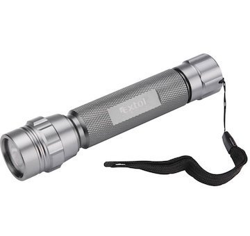 Extol 8862113 Svítilna LED, celokovová, LED dioda, (30 000mcd), hliník