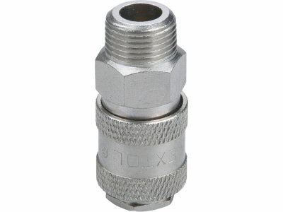 Extol 8865112 Rychlospojka vzduchová zásuvka s vnějším závitem, G-3/8"