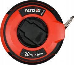Yato Pásmo měřící ocelové 20m,13mm YT-71580