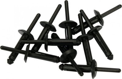Yato Plastové nýty 5,0x17,2mm balení 10ks YT-35982