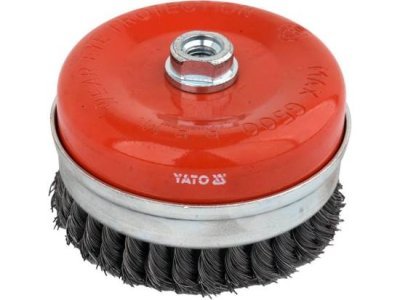 Yato Rotační drátěný kartáč 125mm M14 YT-47691
