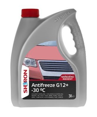 Sheron Antifreeze G12+ -30°C naředěný 3L