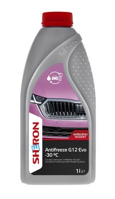 Sheron Antifreeze G12 Evo -30 °C naředěno 1L