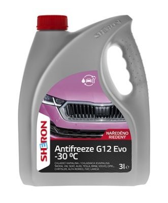 Sheron Antifreeze G12 Evo -30 °C naředěno 3L
