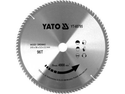 Yato Řezný kotouč na dřevo 40T 300x30mm YT-60795