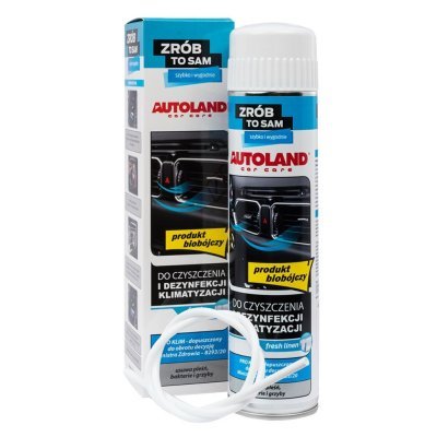 Autoland 125132499 Čistič a osvěžovač klimatizace, čerstvé prádlo 400ml