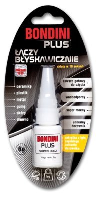 Bondini Plus Vteřinové lepidlo 6g