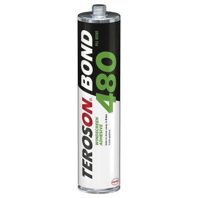 Teroson Bond 480 (PU 8590) - černé polyuretanové lepidlo 310 ml