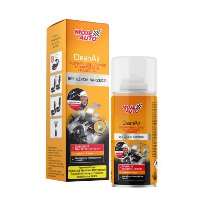 Moje Auto 19-092 CleanAir - fresh, čistič klimatizace 150ml