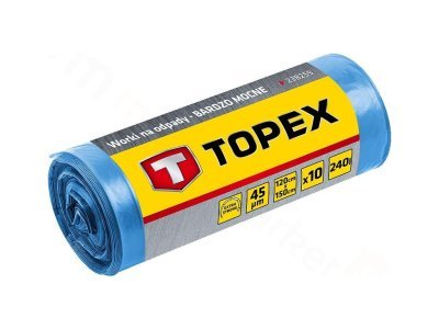 TOPEX pytle na odpad 10ks 240 litrů 45um 23B259