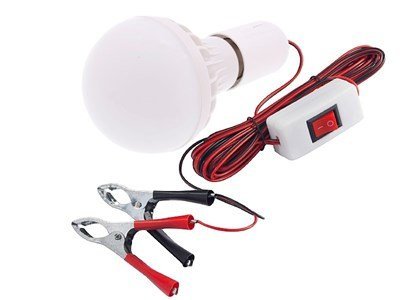 Carmotion 86252 Svítidlo LED 12V se svorkami - krokosvorky