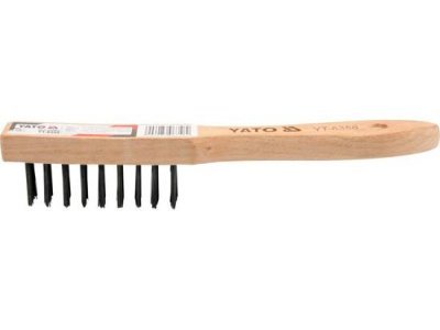 Yato Kartáč drátěný ruční 4 řady na dřevo YT-6358