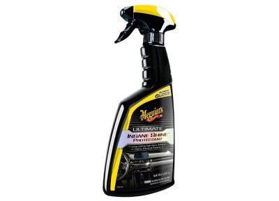 Meguiar's Ultimate Insane Shine Protectant - ochrana a lesk na plasty, vinyl a gumu, vysoký lesk 473 ml