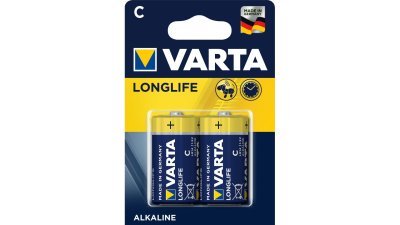 Varta Baterie Long Life C LR14 2 Ks