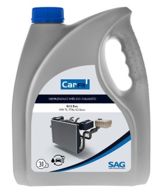 Carfit Antifreeze G12 Evo - červený 3L