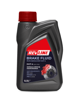 Brzdová kapalina Revline DOT 4 500ml