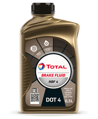 Brzdová kapalina Total HBF DOT 4 500ml