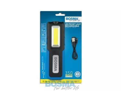 Bosma 6780 Ruční lampa 350lm 5W COB LED