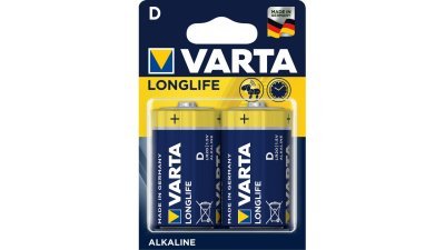 Varta Baterie Long Life D LR20 2 ks