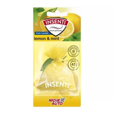Moje Auto Insenti Lemon & Mint - vonný sáček 20g