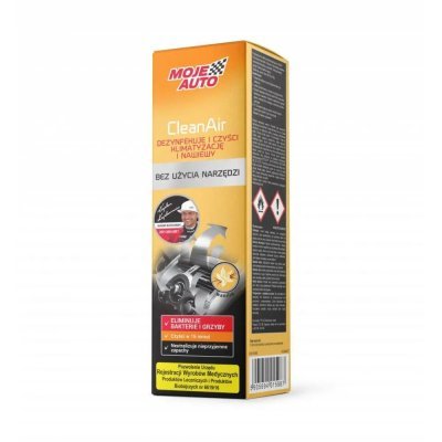 Moje Auto 19-599 Dezinfekce větracích otvorů v interiéru Vanilka 150 ml