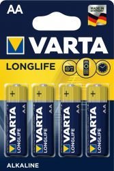 Varta Baterie Long Life AA 4 Ks