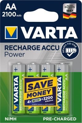 Varta Baterie Power AA 2100mAh 4ks
