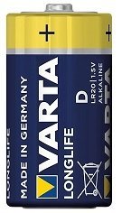 Varta Baterie Long Life D LR20