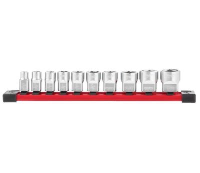Milwaukee 4932492508 3/8" sada chromovaných nástrčných klíčů 10 ks