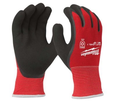 Milwaukee 4932471345 Pracovní rukavice zimní, odolné proti proříznutí, Stupeň 1/A , velikost XL/10