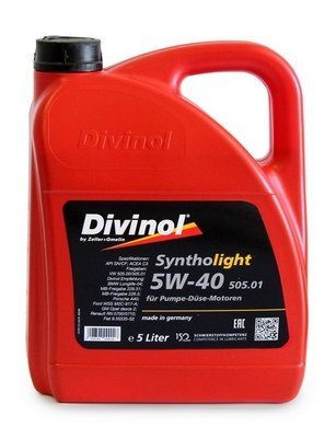 Divinol 505.01 Syntholight 5W-40 5L