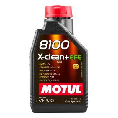 Motul 8100 X-Clean+ EFE 0W-30 1L
