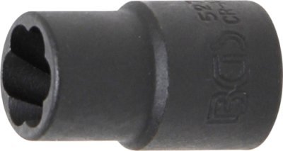 BGS 5271 Nástrčná hlavice se spirálovým profilem / šroubovák | 10 mm (3/8") | 11 mm
