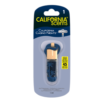 California Scents Hanging Vial California Casino Nights 5ml