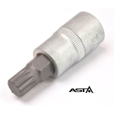 Asta 740412 Nástrčná hlavice tisícihran M12 62mm 1/2"
