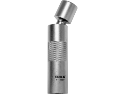 Yato YT-38517 Nástrčná hlavice s kloubem na svíčky 3/8" 16mm
