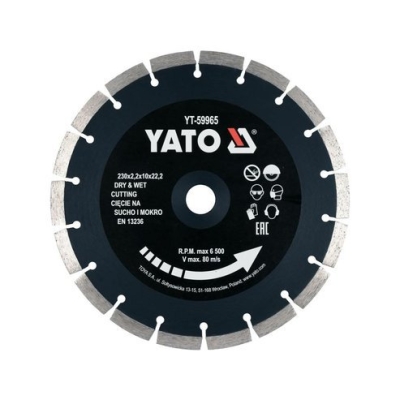 Yato YT-59965 Kotouč řezný diamantový segmentový 230 x 22,2 mm